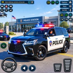 Police Prado Parking: Cop Game 아이콘