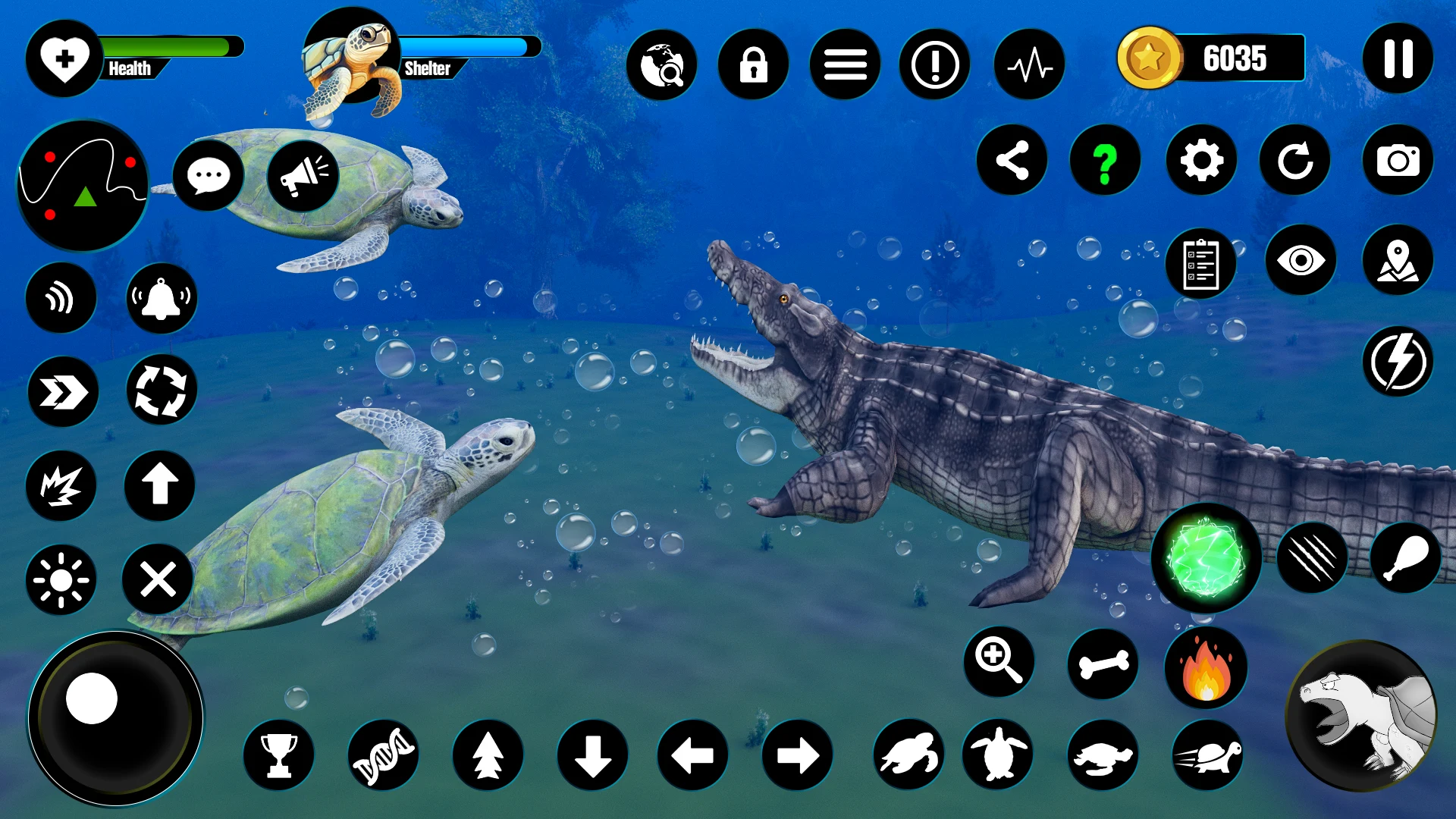 Wild Turtle Family Life games screenshot